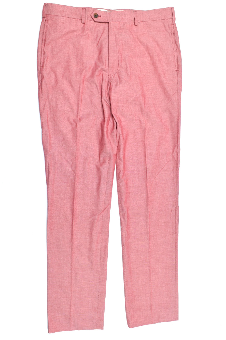 Brooks Brothers REGENT Oxford Chino Pants Mens 36x34 Red Cotton Straight Leg